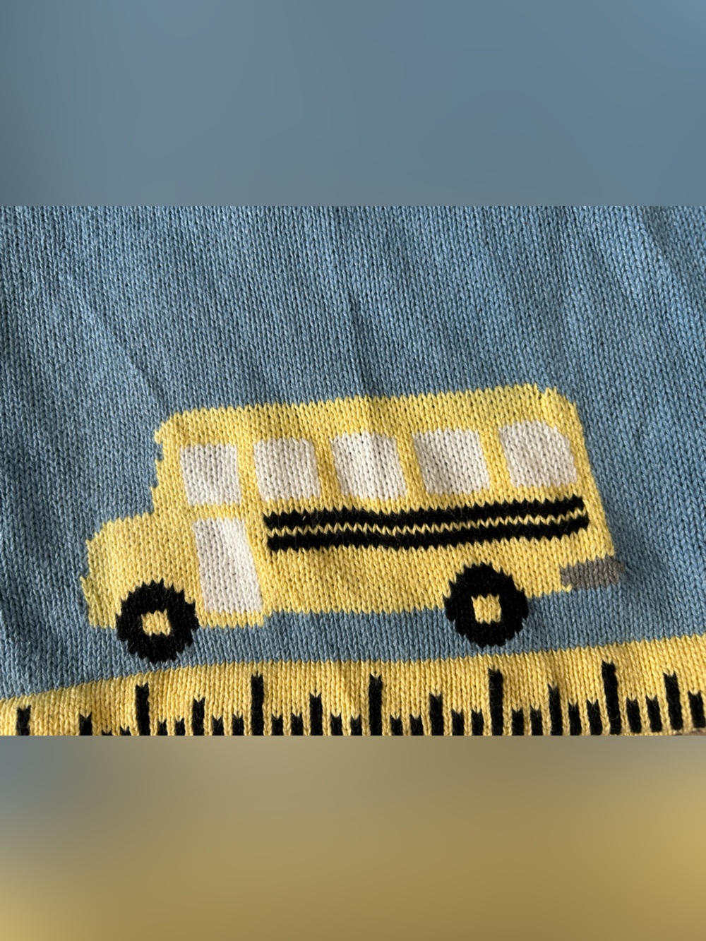 90’S VINTAGE THE QUACKER FACTORY 2X Novelty Teacher Knit Cardigan SCHOOL THEME - Picture 4 of 15